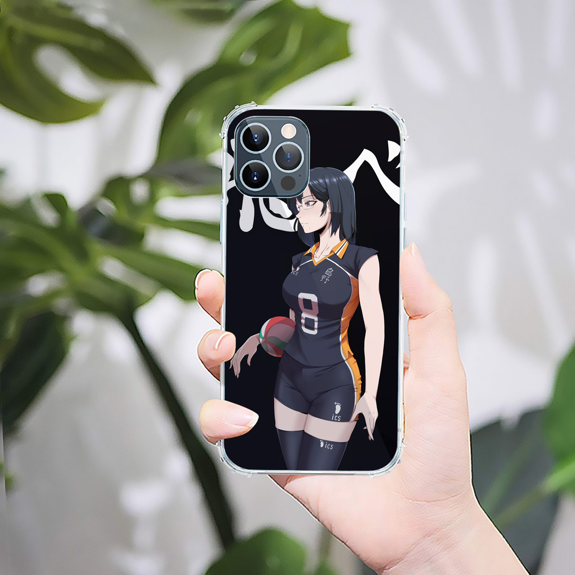 （画像用） ハイキュー!! Haikyu!! 【iPhone 12シリーズ対応】透明スマホケース（クリアソフトケース）